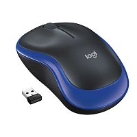Широкий ассортимент мышь беспроводная logitech m185 blue (синяя, оптическая, 1000dpi, 2.4 ghz/usb-ресивер) (m/n: mr0087 / cu0019) (910-002239) для компьютерной техники с доставкой по всему Казахстану  | Рассрочка 0-0-24 