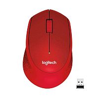 Широкий ассортимент мышь беспроводная logitech m330 silent plus red (красная, оптическая, 1000dpi, 2.4 ghz/usb-ресивер, бесшумная, под правую руку) (m/n: m-r0051 / c-u0010) для компьютерной техники с доставкой по всему Казахстану  | Рассрочка 0-0-24 
