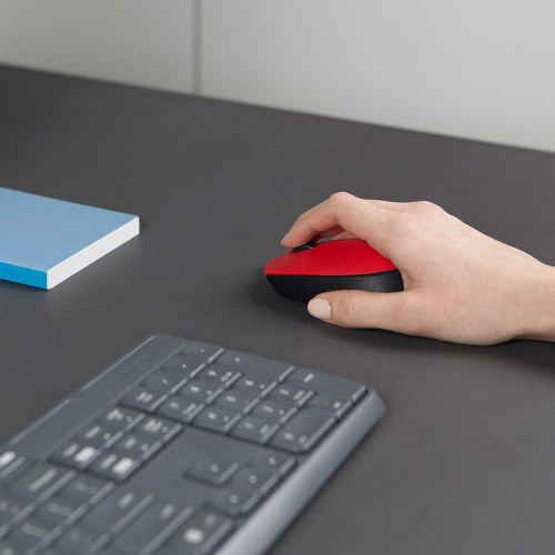 Широкий ассортимент мышь беспроводная logitech m171 red (красная, оптическая, 1000dpi, 2.4 ghz/usb-ресивер) (m/n: m-r0060 / c-u0010) (910-004641) для компьютерной техники с доставкой по всему Казахстану  | Рассрочка 0-0-24  фото 7