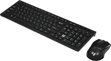 Клавиатура беспроводная + мышь Defender Columbia C-775 USB 2.4ГГ черный
