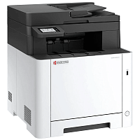 МФУ лазерное Kyocera ECOSYS MA2101cwfx (A4), цветное, Printer/Scanner/Copier/Fax, 1200x1200 dpi, 21 ppm, 1 GB, 1 GHz, tray 50+250 sheets, ADF 50 sheets, USB+Ethernet+Wi-Fi, Duplex, 2.7" touchscreen, drum 100k, starter toner (110C223NL1)