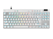 Широкий ассортимент клавиатура игровая logitech pro x tkl rapid - white - us intl (920-013242) для компьютерной техники с доставкой по всему Казахстану  | Рассрочка 0-0-24 