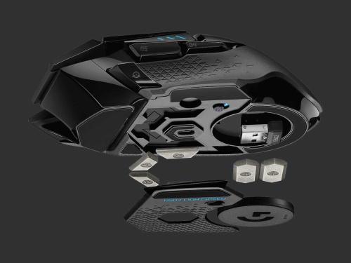 Широкий ассортимент мышь игровая беспроводная logitech g502 lightspeed (m/n: mr0076 / c-u0008) (910-005567) для компьютерной техники с доставкой по всему Казахстану  | Рассрочка 0-0-24  фото 4