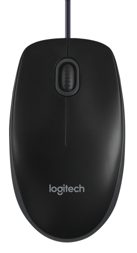 Широкий ассортимент мышь logitech b100 black (черная, оптическая 800dpi, usb, 1.8м) (арт. 910-003357, m/n: m-u0026) для компьютерной техники с доставкой по всему Казахстану  | Рассрочка 0-0-24  фото 2