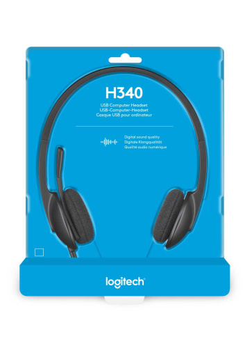 Широкий ассортимент гарнитура 981-000475 logitech h340 (usb, кабель 1.8м) (m/n: a-00044) для компьютерной техники с доставкой по всему Казахстану  | Рассрочка 0-0-24  фото 3