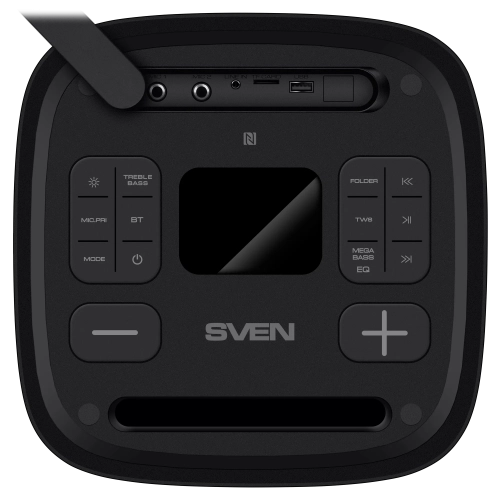 Широкий ассортимент sven ps-950, черный, акустическая система, (160w, tws, ipx4, bluetooth, fm, usb, microsd, led-dis для компьютерной техники с доставкой по всему Казахстану  | Рассрочка 0-0-24  фото 4