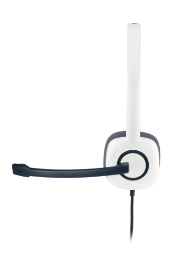 Широкий ассортимент гарнитура 981-000350 logitech h150 white (белая, 2 x 3.5мм, элементы управления на кабеле, кабель 1.8м) (m/n: a-00029) для компьютерной техники с доставкой по всему Казахстану  | Рассрочка 0-0-24  фото 8