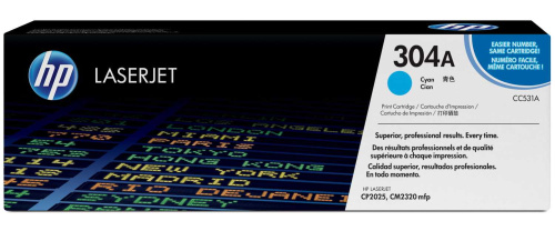 HP Color LaserJet CP2025 Cyan Crtg для CLJ CP2025/CM2320MFP (CC531A)