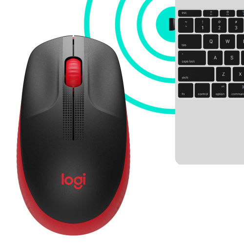 Широкий ассортимент мышь беспроводная полноразмерная logitech m190 red (m/n: mr0087 / cu0019) (910-005908) для компьютерной техники с доставкой по всему Казахстану  | Рассрочка 0-0-24  фото 3