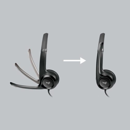 Широкий ассортимент гарнитура 981-000406 logitech h390 (usb, элементы управления на кабеле, кабель 2.33м) (m/n: a00146) для компьютерной техники с доставкой по всему Казахстану  | Рассрочка 0-0-24  фото 3