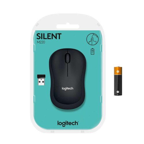 Широкий ассортимент мышь беспроводная logitech m220 silent charcoal ofl (черная, оптическая, 1000dpi, 2.4 ghz/usb-ресивер, бесшумная) (m/n: mr0085 / c-u0010) (910-004878) для компьютерной техники с доставкой по всему Казахстану  | Рассрочка 0-0-24  фото 5