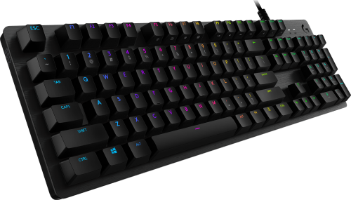 Широкий ассортимент клавиатура игровая logitech g512 carbon lightsync rgb mechanical gaming keyboard with gx brown switches-carbon-rus-usb-n/a-intnl-tactile (m/n: y-u0034) (920-009351) для компьютерной техники с доставкой по всему Казахстану  | Рассрочка 0-0-24  фото 4