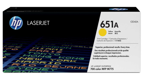 Картридж CE342A HP LaserJet 700 Color MFP 775 Ylw Crtg для HP Color LaserJet M775