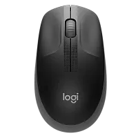 Беспроводная мышь Logitech M190 (910-005905),черный+серый
