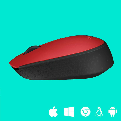 Широкий ассортимент мышь беспроводная logitech m171 red (красная, оптическая, 1000dpi, 2.4 ghz/usb-ресивер) (m/n: m-r0060 / c-u0010) (910-004641) для компьютерной техники с доставкой по всему Казахстану  | Рассрочка 0-0-24  фото 4