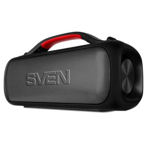 Широкий ассортимент sven ps-360, черный, акустическая система, 24w, waterproof (ipx5), tws, bluetooth, fm, usb, 3000ma*h для компьютерной техники с доставкой по всему Казахстану  | Рассрочка 0-0-24  фото 3