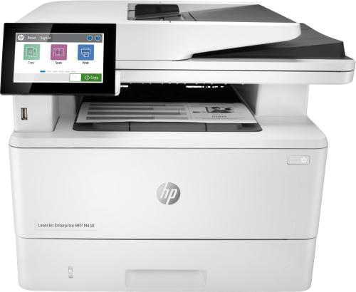 МФУ HP 3PZ55A LaserJet Enterprise MFP M430f Printer/Scanner/Copier/Fax, A4, 1200dpi, 38ppm (40 HP high speed), 2Gb, 2trays 100+250,ADF50, USB/GigEth, Duplex, Duty cycle - 100 000