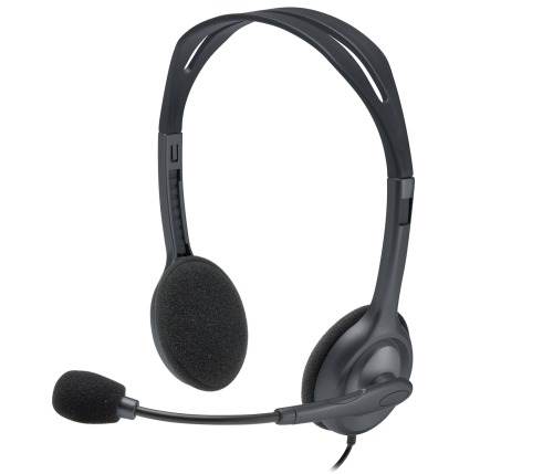 Широкий ассортимент гарнитура 981-000593 logitech h111 (1 x 3.5мм, кабель 1.8м) (m/n: a-00021) для компьютерной техники с доставкой по всему Казахстану  | Рассрочка 0-0-24  фото 3