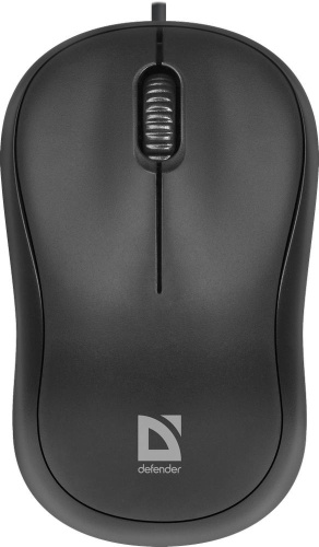 Мышка Defender Patch MS-759 ( черный ) USB 2кн, 1кл-кн