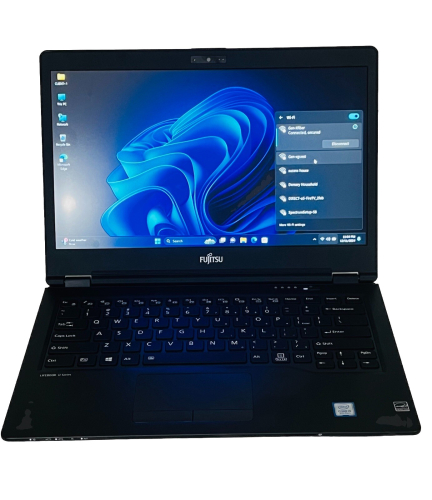 FUJITSU	LIFEBOOK U749 	Intel(R) Core(TM) i5-8365U CPU @ 1.60GHz 	8GB 	256GB	SATA/SSD 	14	