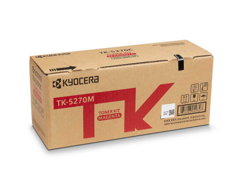 Тонер-картридж KYOCERA 1T02TVBNL0 TK-5270M 6 000 стр. Magenta для M6230cidn/M6630cidn/P6230cdn