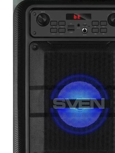 Широкий ассортимент колонка sven ps-400, black (12w, tws, bluetooth, fm, usb, microsd, led-display, 1200ma*h) для компьютерной техники с доставкой по всему Казахстану  | Рассрочка 0-0-24  фото 4