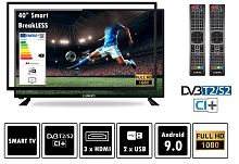 Телевизор Elemennts 40" TV / DVB-T2/S2, ELT40SDEBR9, Ударопрочный, Smart TV от 13 000тг купить по САМЫМ НИЗКИМ ценам! Бесплатная доставка и гарантия на 1 год!