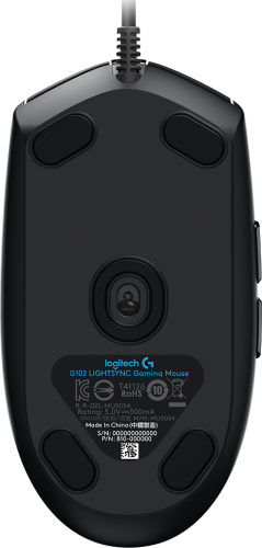 Широкий ассортимент мышь игровая logitech g102 lightsync, black (арт. 910-005823, m/n: mu0054) для компьютерной техники с доставкой по всему Казахстану  | Рассрочка 0-0-24  фото 2