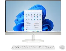 Моноблок HP D2GQ4EA All-in-One Desktop AI 27-cr2104ci PC 27'' FHD (1920 x 1080) IPS/Intel Core Ultra 5 225U up to 4.8GHz (12C)/8GB/512GB/Intel UHD Graphics/Wi-Fi 6/BT5.3/HP TrueVision FHD 1080p + IR/Wireless mouse+keyboard/DOS/1Y/Shell white бизнес-класса. Мощные и стильные решения для бизнеса, учебы и дома. Быстрая доставка по Казахстану. Выгодные условия кредита и рассрочки 0-0-24.