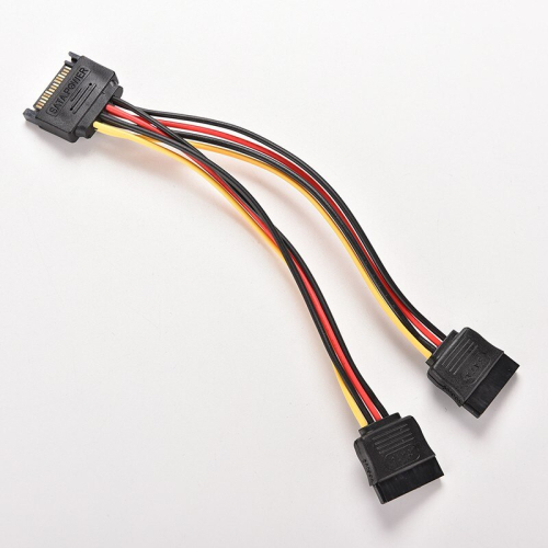 Широкий ассортимент кабель sata to 2sata ( 15cm ) для компьютерной техники с доставкой по всему Казахстану  | Рассрочка 0-0-24 