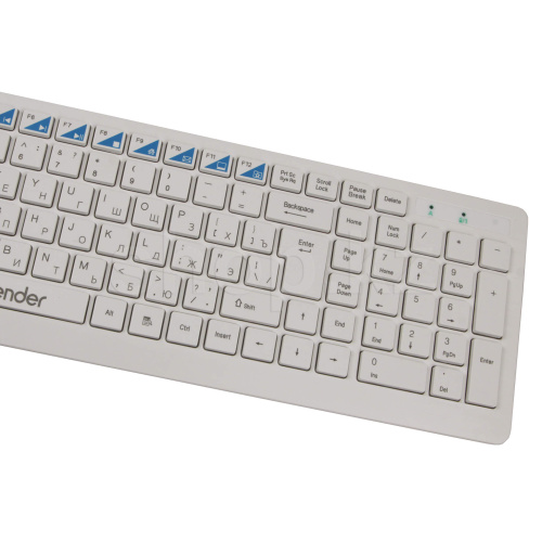 Широкий ассортимент клавиатура беспроводная + мышь defender skyline 895 nano ( белый ), usb 2.4 ггц для компьютерной техники с доставкой по всему Казахстану  | Рассрочка 0-0-24  фото 2