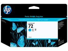 Картридж C9371A HP 72 130-ml Cyan DesignJet Ink Cartridge для HP DesignJet T610, T1100
