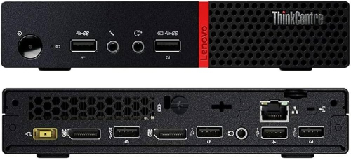 Tiny	LENOVO	ThinkCentre M715q |	AMD Ryzen 5 PRO 2400GE w/ Radeon Vega Graphics |	8GB |	256GB	NVMe |	