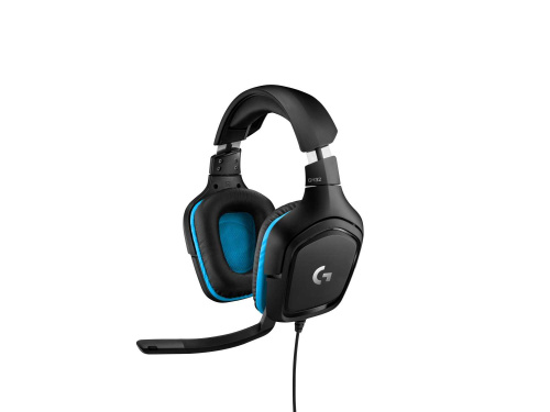 Широкий ассортимент гарнитура игровая logitech g432 gaming headset leatherette (m/n: a00090/a00092) (981-000770) для компьютерной техники с доставкой по всему Казахстану  | Рассрочка 0-0-24  фото 3