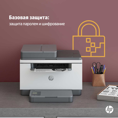 МФУ HP 9YG08A LaserJet MFP M236sdn (A4) Printer/Scanner/Copier/ADF 600 dpi 29 ppm 64 MB 500 MHz 150 pages tray Print Duplex USB+Ethernet Duty cycle 20 000 pages фото 5
