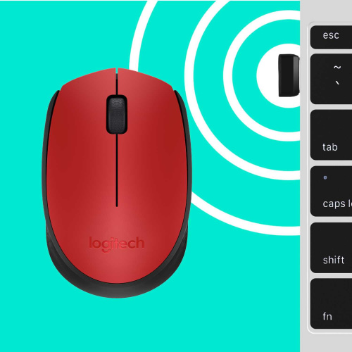 Широкий ассортимент мышь беспроводная logitech m171 red (красная, оптическая, 1000dpi, 2.4 ghz/usb-ресивер) (m/n: m-r0060 / c-u0010) (910-004641) для компьютерной техники с доставкой по всему Казахстану  | Рассрочка 0-0-24  фото 6
