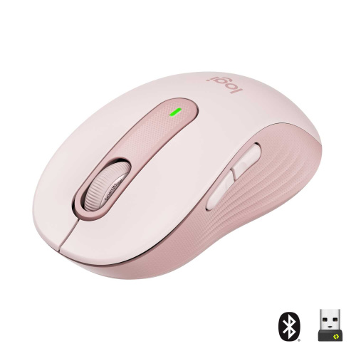 Широкий ассортимент мышь беспроводная logitech signature m650 wireless mouse - rose - bt - n/a - emea - m650 (m/n: mr0091 / cu0021) (910-006254) для компьютерной техники с доставкой по всему Казахстану  | Рассрочка 0-0-24 