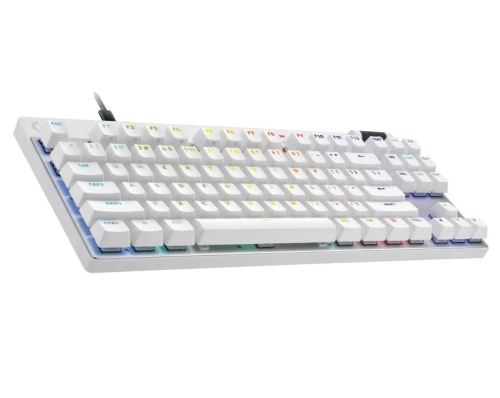 Широкий ассортимент клавиатура игровая logitech pro x tkl rapid - white - us intl (920-013242) для компьютерной техники с доставкой по всему Казахстану  | Рассрочка 0-0-24  фото 2