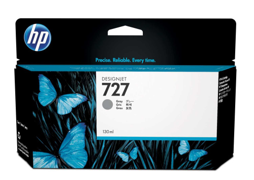 Картридж B3P24A HP 727 130-ml Gray DesignJet Ink Cartridge для HP DesignJet T610, T1100