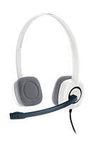 Широкий ассортимент гарнитура 981-000350 logitech h150 white (белая, 2 x 3.5мм, элементы управления на кабеле, кабель 1.8м) (m/n: a-00029) для компьютерной техники с доставкой по всему Казахстану  | Рассрочка 0-0-24 