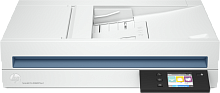 Сканер HP 20G07A ScanJet Pro N4600 fnw1 (A4) 600x600 dpi, 48 bit, ADF (100 pages), 40 ppm,Ethernet, USB 3.0, WiFi, Duty cycle 6000 pages