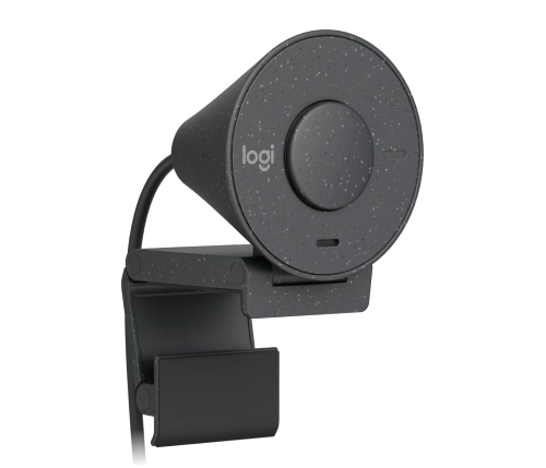 Широкий ассортимент вэб-камера  logitech web camera brio 300 full hd, black для компьютерной техники с доставкой по всему Казахстану  | Рассрочка 0-0-24  фото 4