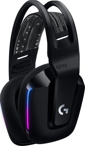 Широкий ассортимент гарнитура беспроводная игровая logitech g733 lightspeed wireless rgb gaming headset - black - 2.4ghz - n/a - emea (m/n: a00125 / a-00080) (981-000864) для компьютерной техники с доставкой по всему Казахстану  | Рассрочка 0-0-24  фото 3