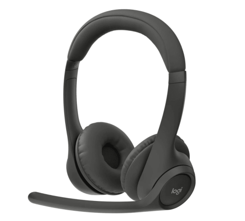 Широкий ассортимент гарнитура беспроводная logitech zone 300 - black - bt - n/a - emea28-935 (981-001407) для компьютерной техники с доставкой по всему Казахстану  | Рассрочка 0-0-24  фото 2