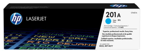 Картридж CF401A HP 201A Cyan LaserJet Toner Cartridge для HP Color LaserJet Pro MFP M277/M274/M252 фото 7
