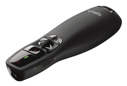 Широкий ассортимент презентер 910-001356 logitech r400 (черный, 2.4 ghz, 2 батареи типа aaa, футляр для переноски) (m/n: r-r0008 / c-u0014) для компьютерной техники с доставкой по всему Казахстану  | Рассрочка 0-0-24  фото 3