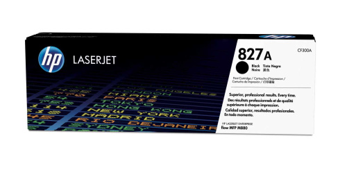 HP 827A Black LaserJet Toner Cartridge для HP Color LaserJet M880 (CF300A)