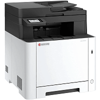 МФУ лазерное Kyocera ECOSYS MA2101cfx (A4), цветное, Printer/Scanner/Copier/Fax, 1200x1200 dpi, 21 ppm, 1 Gb, 1 GHz, tray 50+250 sheets, ADF 50 sheets, USB+Ethernet, Duplex, 2.7" touchscreen, drum 100k, starter toner (110C233NL0)