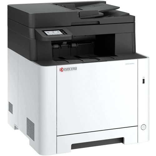 МФУ лазерное Kyocera ECOSYS MA2101cfx (A4), цветное, Printer/Scanner/Copier/Fax, 1200x1200 dpi, 21 ppm, 1 Gb, 1 GHz, tray 50+250 sheets, ADF 50 sheets, USB+Ethernet, Duplex, 2.7" touchscreen, drum 100k, starter toner (110C233NL0)
