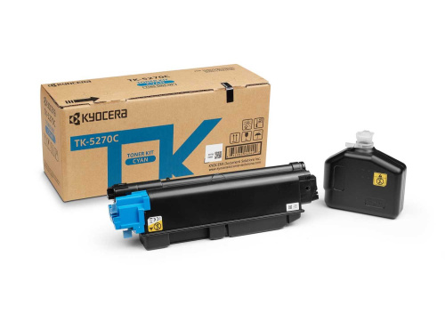 Тонер-картридж KYOCERA 1T02TVCNL0 TK-5270C 6 000 стр. Cyan для M6230cidn/M6630cidn/P6230cdn фото 2